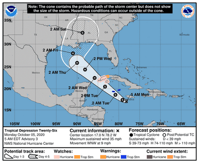 Tropical depression forms south of Jamaica - Insurance Association of ...